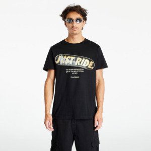 Tričko Urban Classics Just Ride Tee Black L