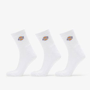 Dickies Valley Grove Socks 3-Pack White