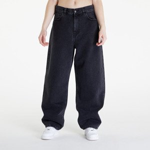 Džíny Carhartt WIP W' Brandon Pant Black Stone Washed M