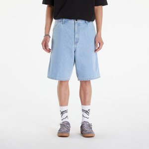 Carhartt WIP Single Knee Short Blue Heavy Stone Bleached