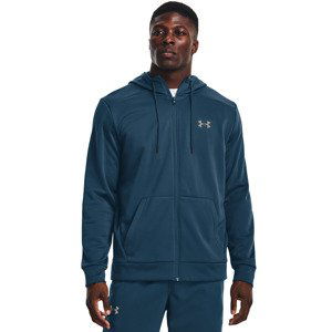 Under Armour Armour Fleece Fz Hoodie Petrol Blue