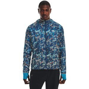 Under Armour Storm Outrun Cold Jacket Petrol Blue