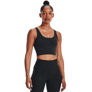 Under Armour Meridian Fitted Crop Tank Black