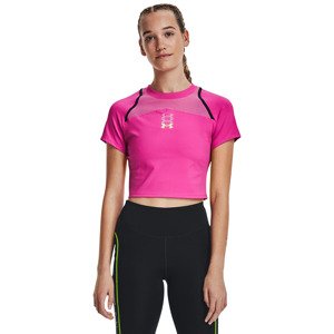 Under Armour Run Anywhere Crop Ss Pink