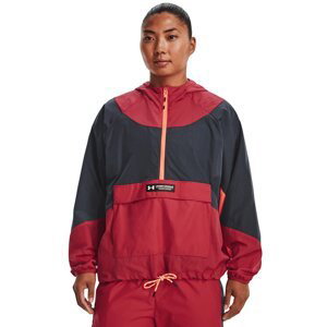 Under Armour Rush Woven Anorak Red