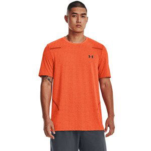 Under Armour Seamless Grid Ss Orange