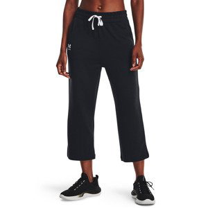 Under Armour Rival Terry Flare Crop Black