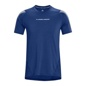 Tričko Under Armour Hg Armour Nov Fitted Ss Blue M