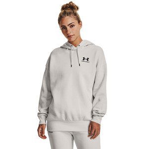 Under Armour Essential Flc Os Hoodie White Clay