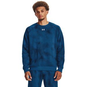 Under Armour Rival Fleece Printed Crew Varsity Blue