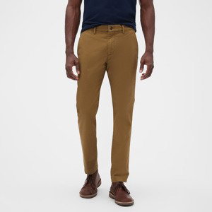 Kalhoty GAP Chino Skinny Fit Pants Palomino Brown Global W33/L30