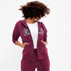 GAP Fullzip Logo Hoodie Ruby Wine