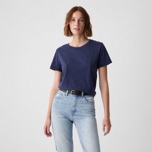 GAP Basic Crewneck Tee Navy Uniform