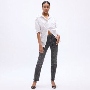 GAP Denim Pants Straight - High Rise Grey Wash