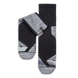 Ponožky On Explorer Merino Sock Black/ Glacier 42-43