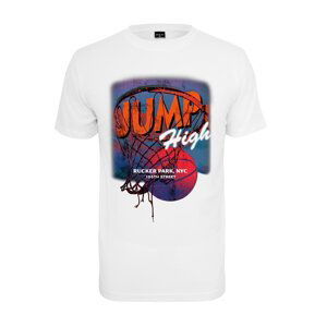 Tričko Urban Classics Jump High Tee White M