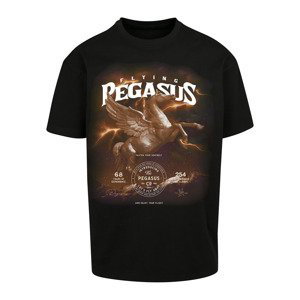Tričko Urban Classics Pegasus Oversize Tee Black XS