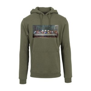 Mikina Urban Classics Can't Hang With Us Hoody Olive L