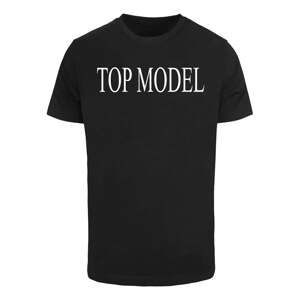 Tričko Urban Classics Top Model Tee Black XS