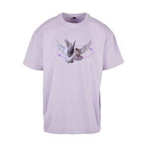 Tričko Urban Classics Vive la Liberte Oversize Tee Lilac XXXXL