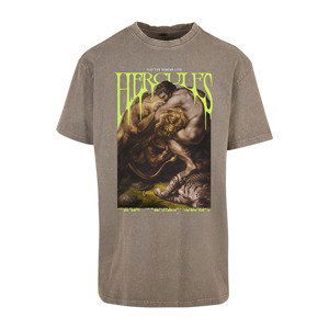 Tričko Urban Classics Hercules Oversize Tee Dark Khaki S