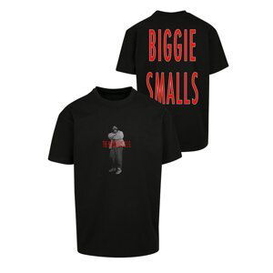 Tričko Urban Classics Biggie Smalls Tee Black L