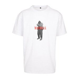 Tričko Urban Classics Biggie Smalls Tee White L