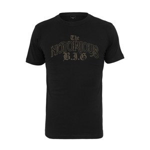 Tričko Urban Classics The Notorious BIG Logo Tee Black L