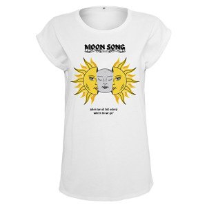 Tričko Urban Classics Moon Song Tee White XS