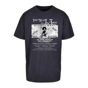 Tričko Urban Classics Biggie Tour Tee Navy M