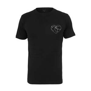 Tričko Urban Classics Ladies World Love Tee Black L