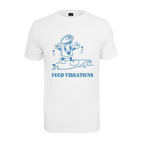 Tričko Urban Classics Food Vibrations Tee White L