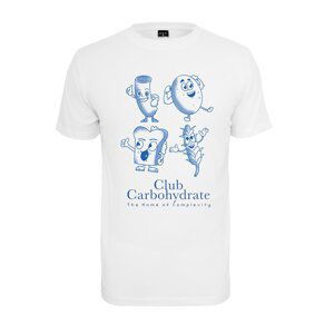 Tričko Urban Classics Club Carbohydrate Tee White XS