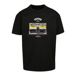 Tričko Urban Classics Bodega Oversize Tee Black M