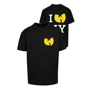 Tričko Urban Classics WU Tang Loves NY Oversize Tee Black S