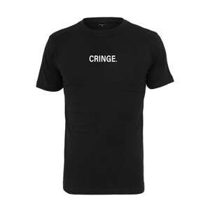 Tričko Urban Classics Cringe Tee Black XS