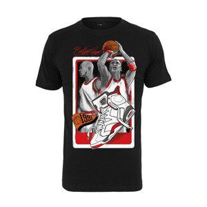 Tričko Urban Classics Ballin Hard 1991 Tee Black L