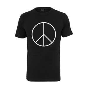 Tričko Urban Classics Peace Tee Black XL