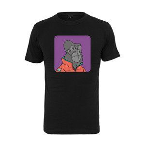 Tričko Urban Classics Bored Gorilla Tee Black XS