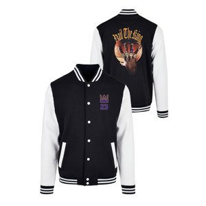 Bunda Urban Classics Haile The King College Jacket Blk/Wht XL