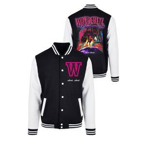 Bunda Urban Classics Wonderful College Jacket Blk/Wht XXL