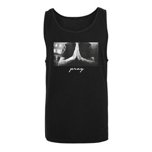 Tílko Urban Classics Pray Tank Top Black S