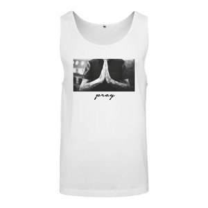 Tílko Urban Classics Pray Tank Top White S