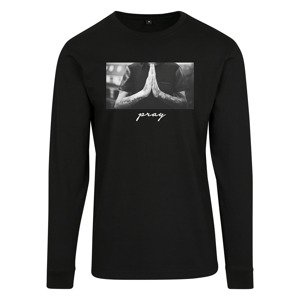 Tílko Urban Classics Pray Longsleeve Black XL