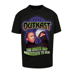 Tričko Urban Classics Outkast the South Oversize Tee Black M