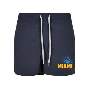 Plavky Urban Classics Miami Beach Swimshorts Navy M
