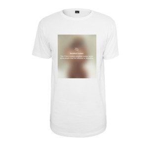 Tričko Urban Classics Sensitive Content Tee White S