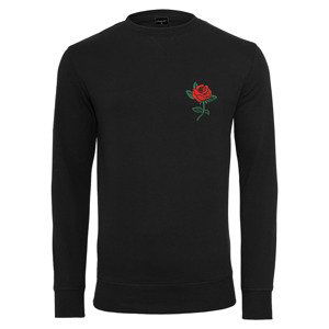 Mikina Urban Classics Rose Crewneck Black L