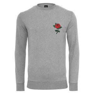 Mikina Urban Classics Rose Crewneck Grey XS