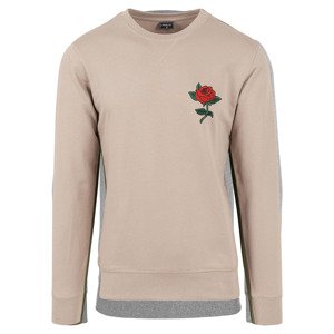 Mikina Urban Classics Rose Crewneck Dark Sand L